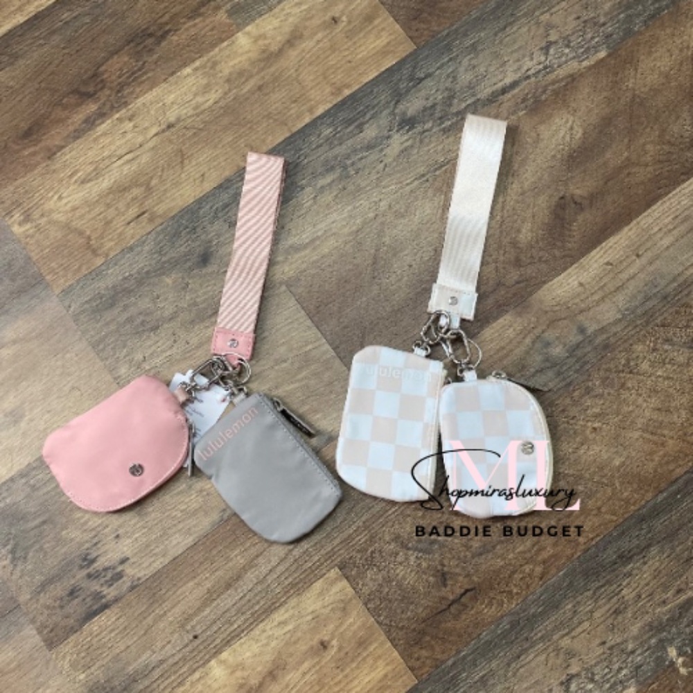 Lululemon keychain pouch